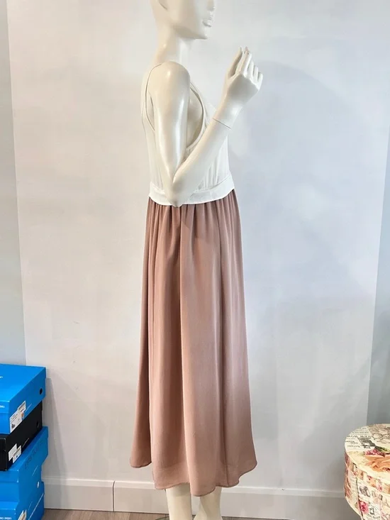 Aritzia Wilfred Bisous Silk Slip Midi Dress - Picture 9 of 13